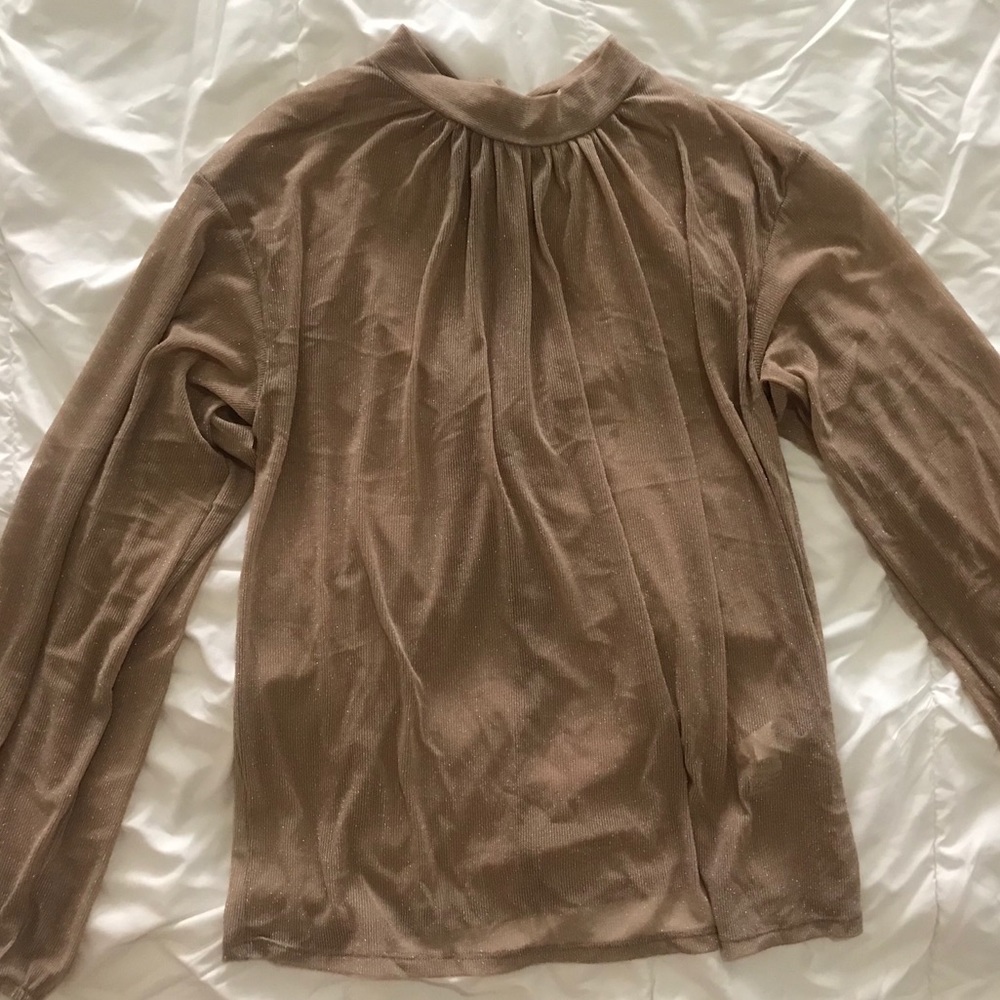 Zara nude blouse✨